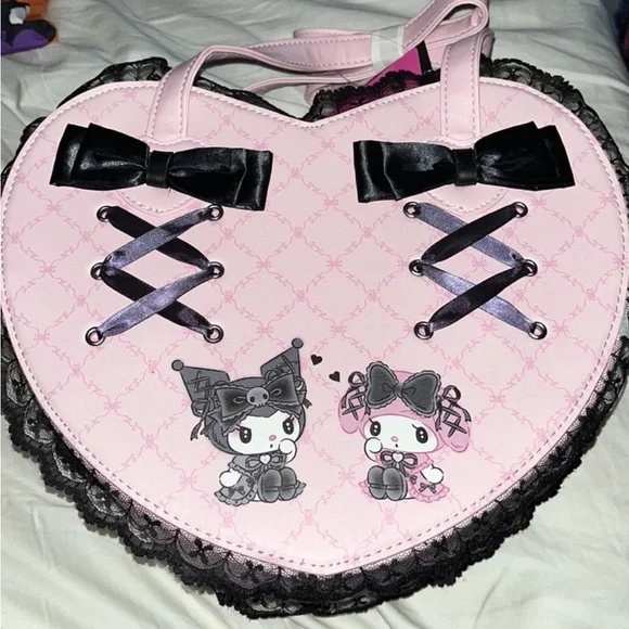 Sanrio her universe kuromi and my melody Lolita bag - Picture 4 of 4